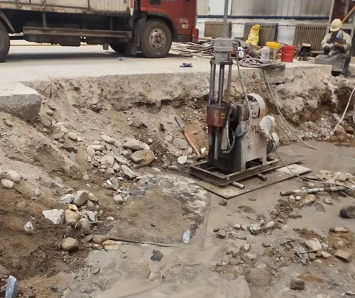 青岛公路下沉压浆